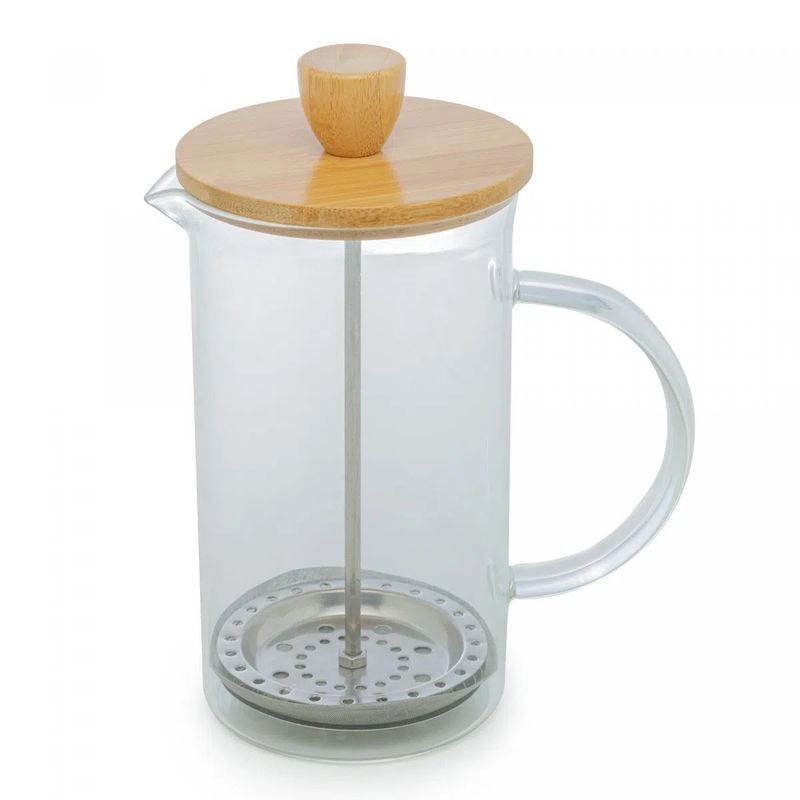 CafeteiraFrancesadeVidroBorossilicatoeTampadeBambuWolffGourmet600ml-110224
