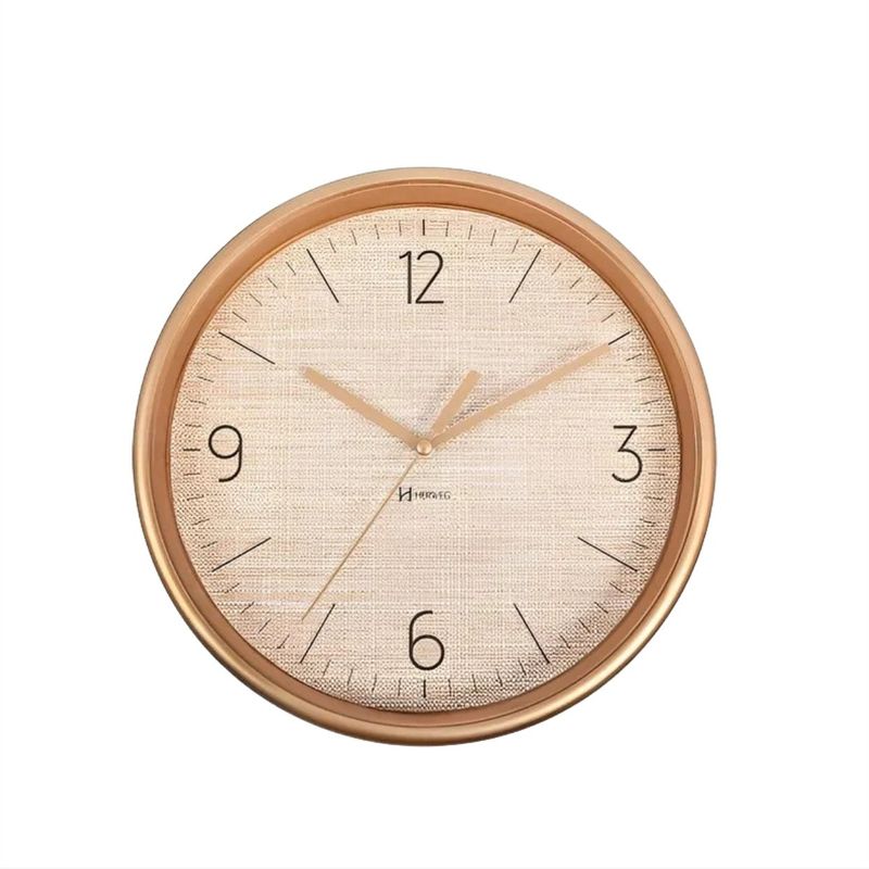 RelogiodeParedeRedondoDouradoFoscoHerweg26cm-167639
