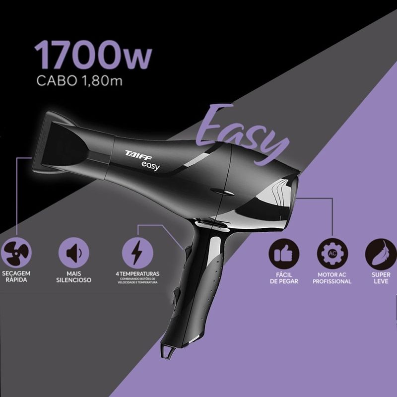 SecadordeCabeloEasyTaiff1700W220V-141794