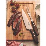 ConjuntoparaChurrascoemAcoInoxcomCabodeMadeiraTramontinaPolywood2pecas-139981