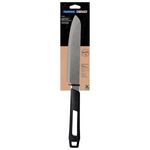 FacaTrinchanteemAcoInoxcomCaboPretoTramontinaChurrasco8``-140020