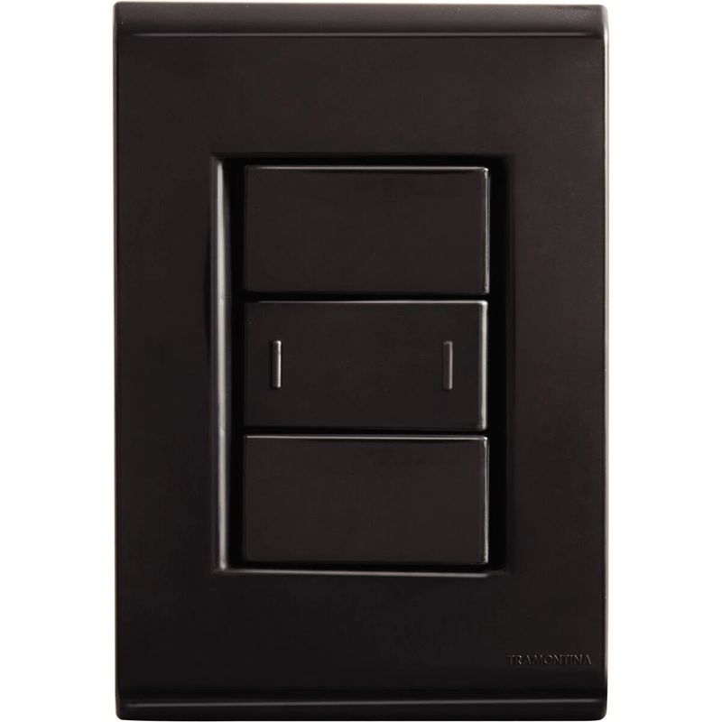 Interruptor1TeclaParaleloTramontinaLizGrafite-151399