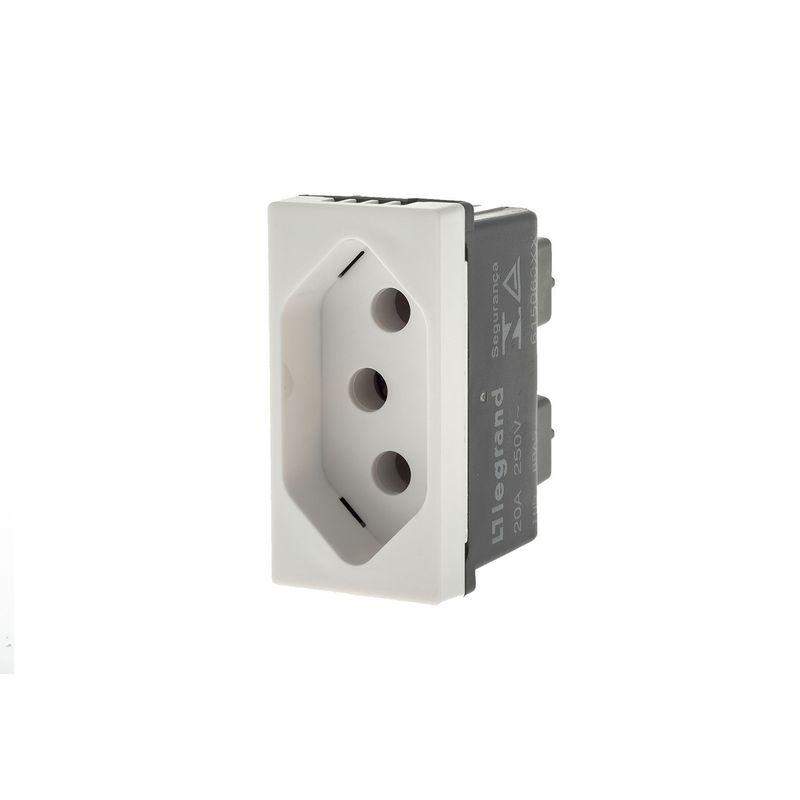 ModuloTomada2Pinos+TerraPialPlus+LegrandBranco20A-151506