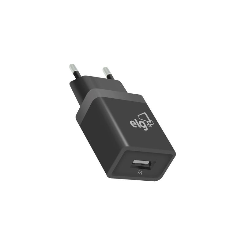 CarregadordeParedeUSB1AElgPretoBivolt-152407