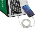 CaboUsbTipoCdeNylonIntelbrasBranco15m-152232