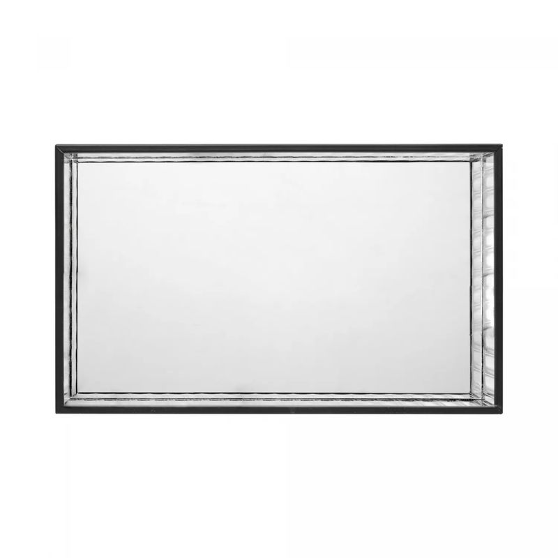 BandejadeMetalcomEspelhoLyorPreta15cmx25cm-157724