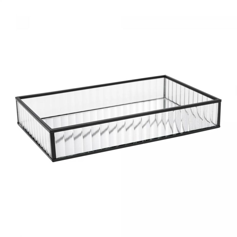 BandejadeMetalcomEspelhoLyorPreta15cmx25cm-157723