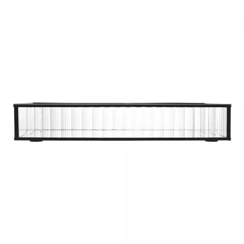 BandejadeMetalcomEspelhoLyorPreta15cmx25cm-157725