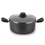 CacarolaemAluminioAntiaderenteMultiflonPreta20cm-166066