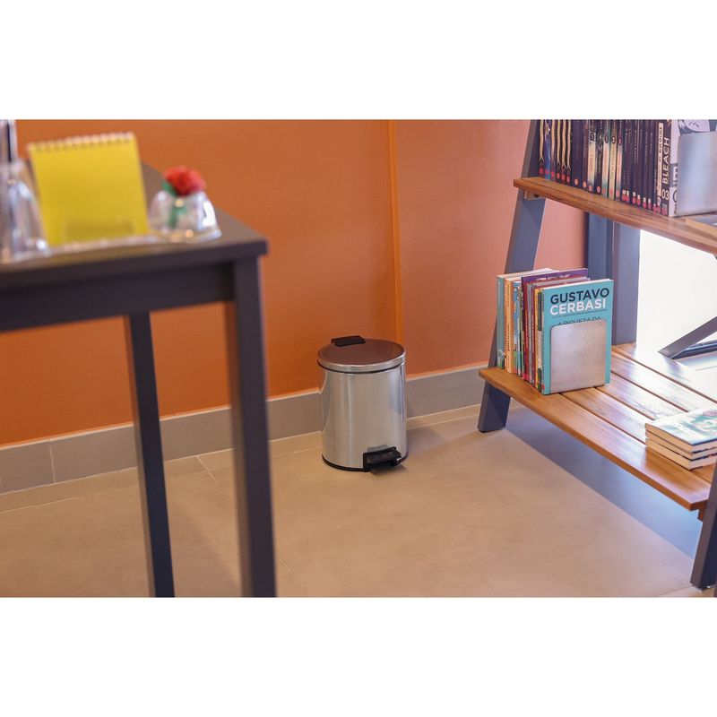 LixeiracomPedalInoxLoopTramontina3L-166881