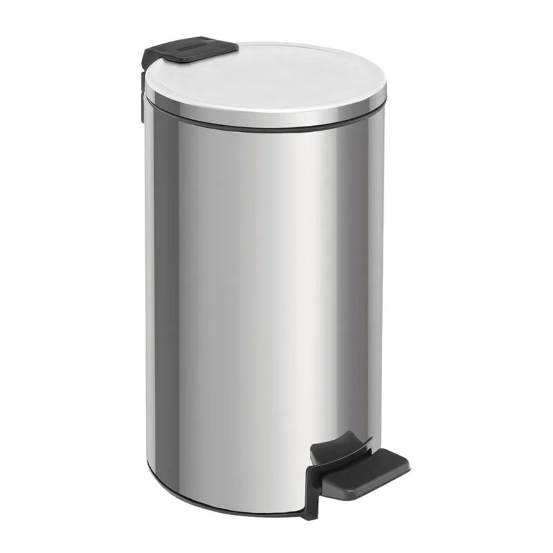 LixeiracomPedalInoxLoopTramontina5L-167957