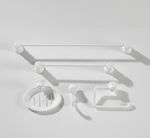 KitAcessoriosparaBanheiroBrancoBellaArte5Pecas-166685