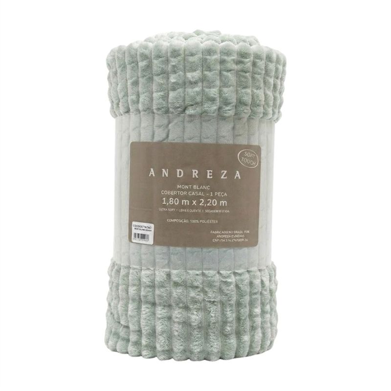 MantaCasalFlannelMontBlancAndrezaVerde180mx220m-168491