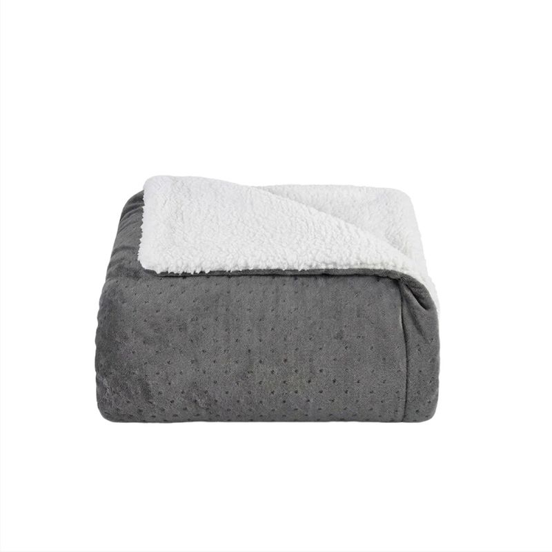 MantaKingSherpaUltraPlushHedronsCinzaCromo280mx260m-168743