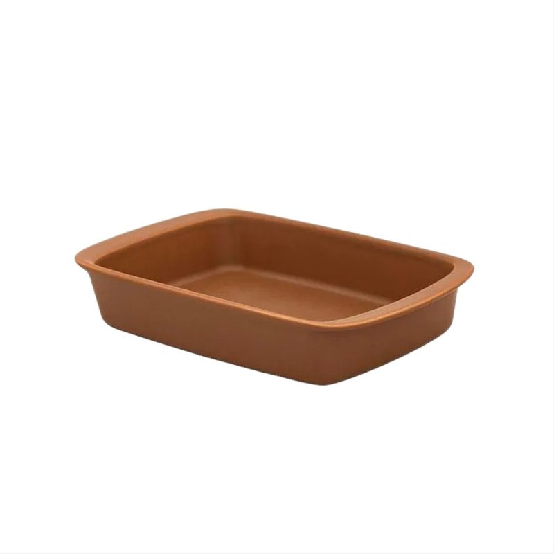TravessaRefratariaTangoPequenaOxford Marrom28cmx18cm-168748
