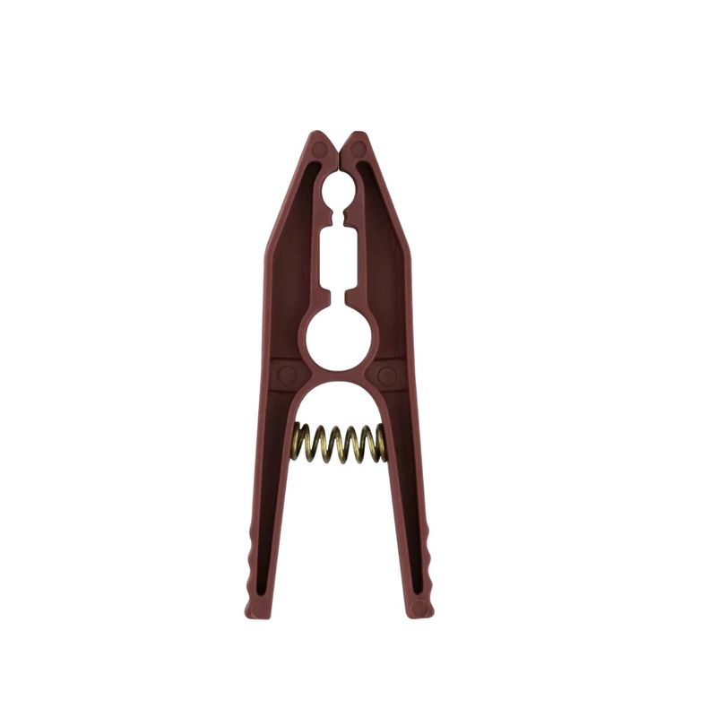 PrendedordeRoupaPlasticoVermelhoForta12unidades-168886