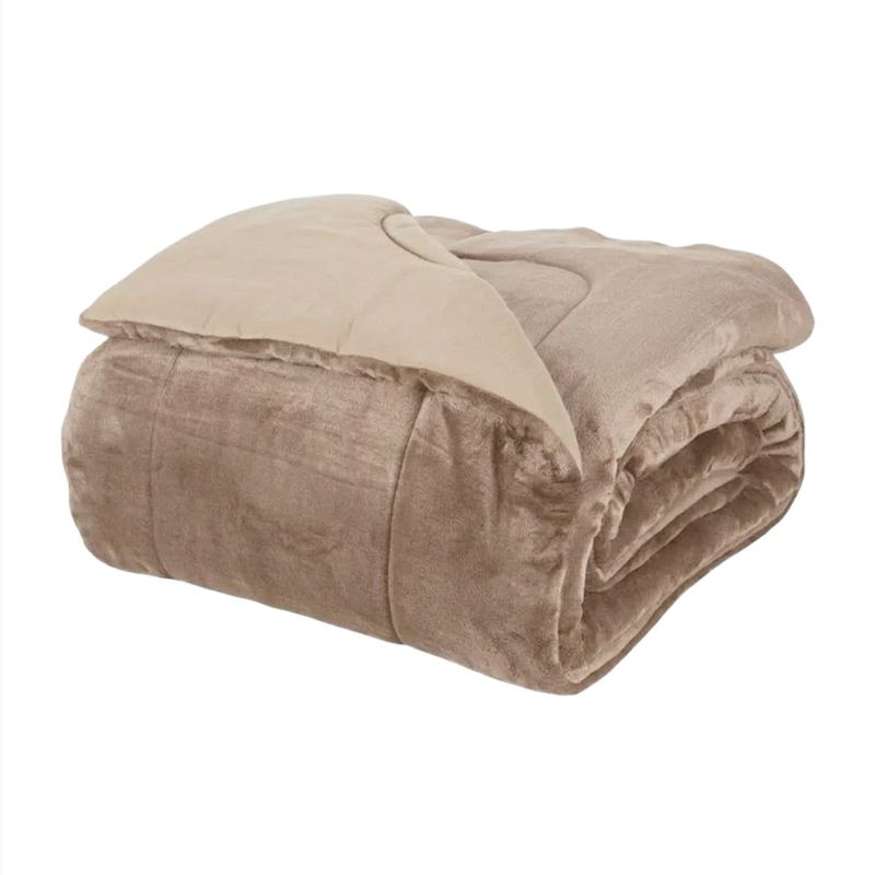 EdredomQueenFlannelAndrezaKaki220mx240m-168939