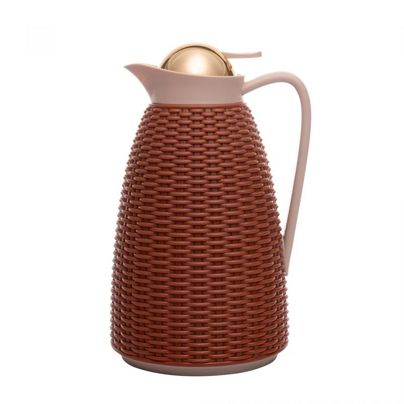 GarrafaTermicaRomaNewRattanWolffMarrom1l-156514