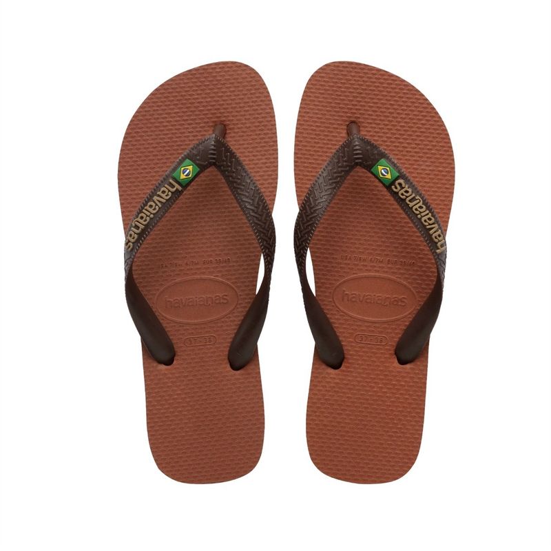 SandaliaBrasilMarromHavaianas37/38-169078