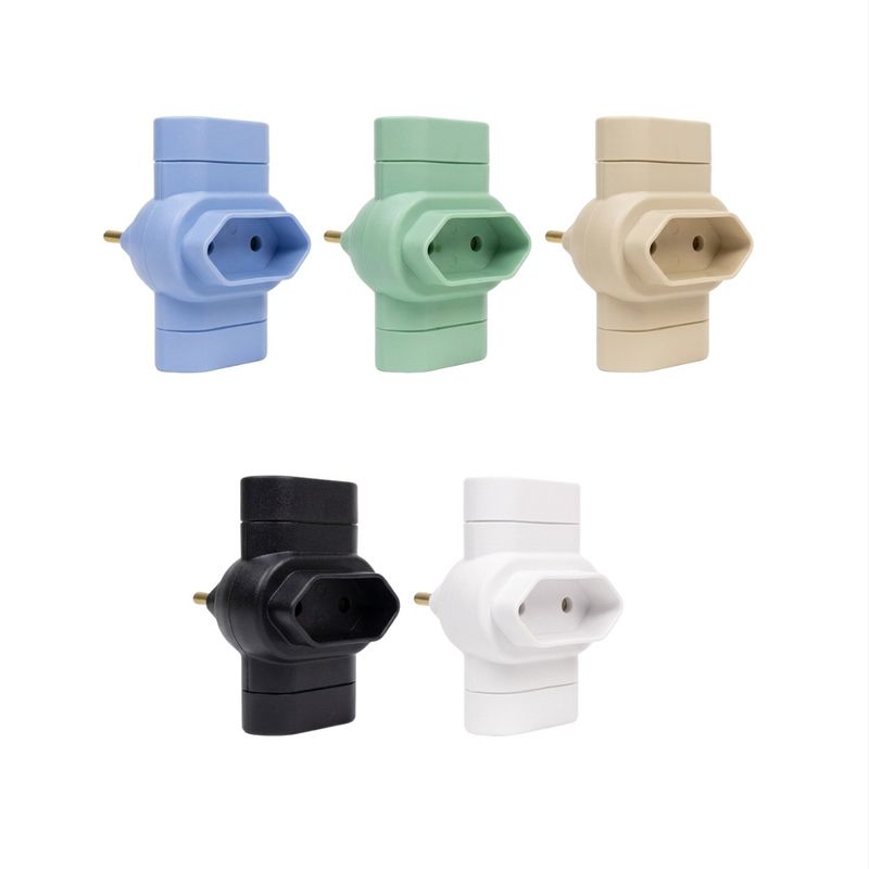 PinoMultiplo3Tomadas2P10ASortidaTramontinaPinoMultiplo3Tomadas2P10ASortidaTramontina-169254