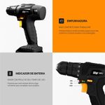 ParafusadeiraeFuradeiraBlackWap13acessorios12V-169380