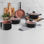 ConjuntodePanelasemAluminioAntiaderenteTramontinaCaribePreta5Pecas-169701