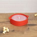 PipoqueiraparaMicro-OndasdeSiliconeLyorVermelha24cm-170702