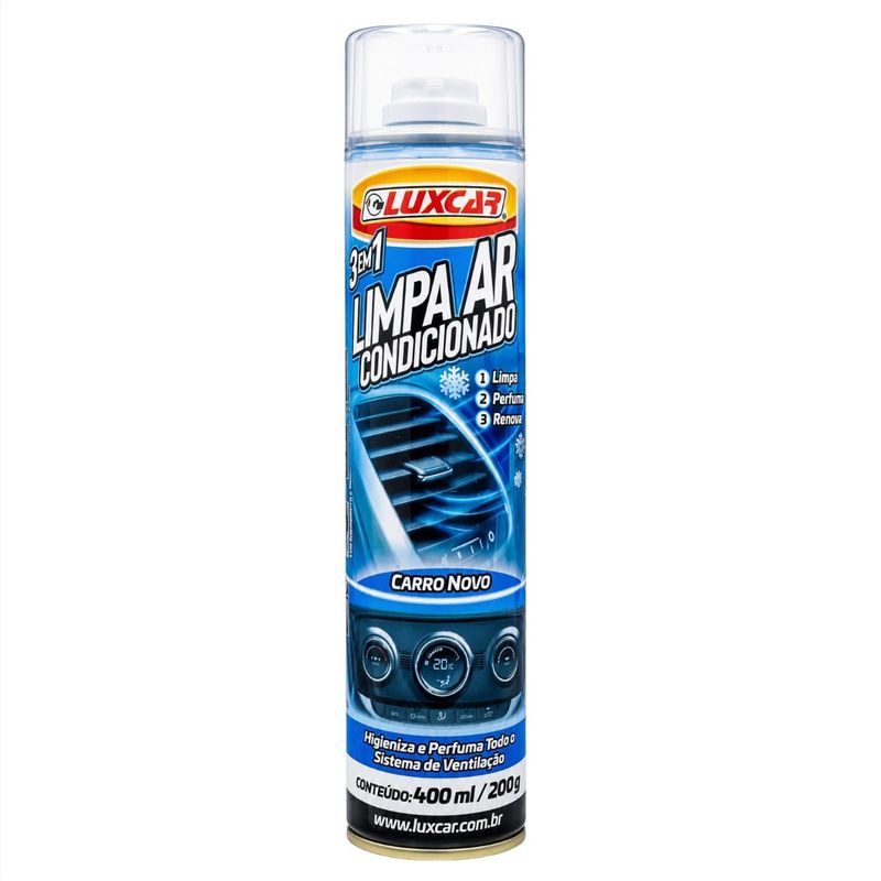 LimpaArCondicionadoCarroNovoLuxcar400ml-171111