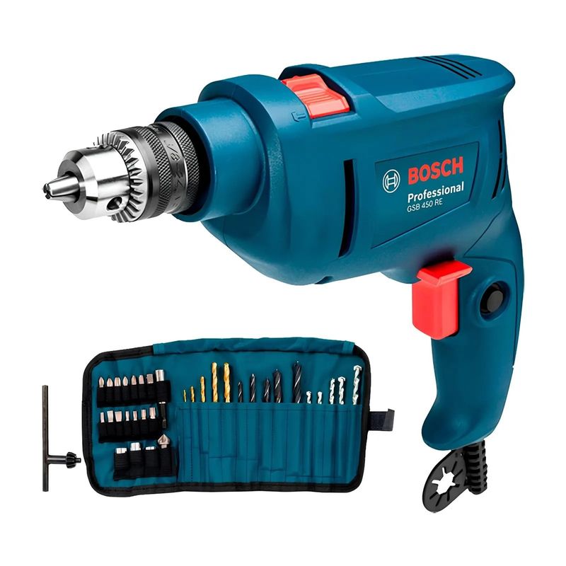 FuradeiradeImpactoProfissionalX-LineBosch450W220Vcom34Acessorios-135924