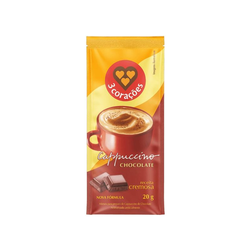 CappuccinoSacheChocolate3Coracoes20gCappuccinoSancheChocolate3Coracoes20g-171548