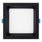 PainelLeddeEmbutirPretoRecuadoQuadradoStella12W3000KBivolt-100550
