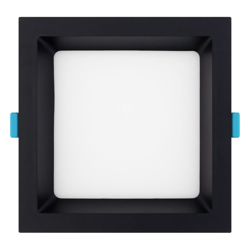 PainelLeddeEmbutirPretoRecuadoQuadradoStella12W3000KBivolt-100550