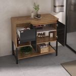 GabineteparaBanheirocomPeFabribamApolloAntiquacomPreto90cm-148240