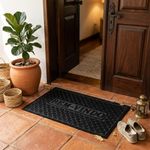 TapeteBemVindoWavePretoNewpro37cmx57cm-171905
