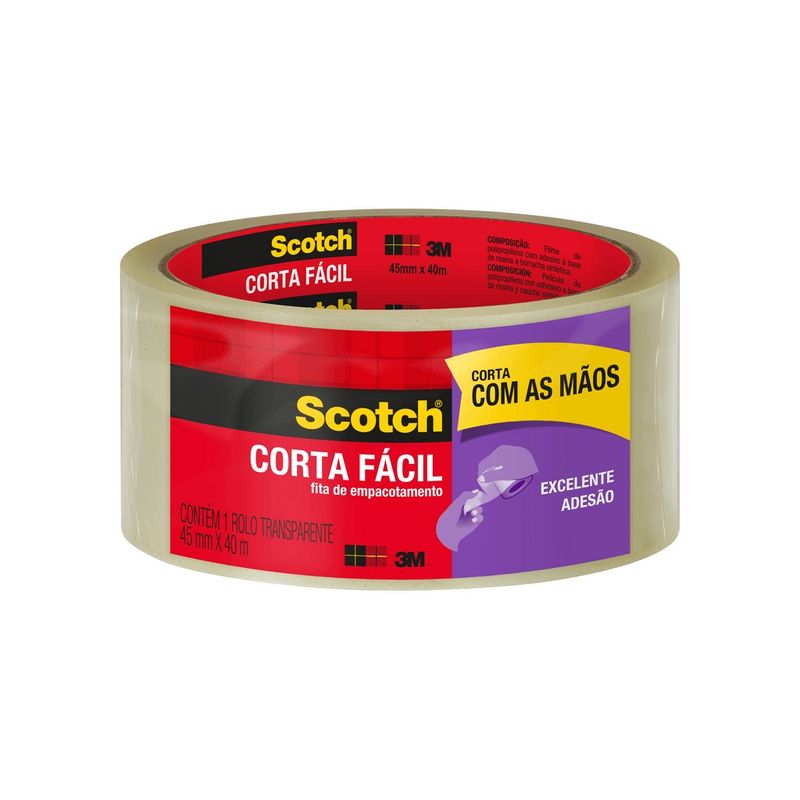 FitaAdesivadeEmpacotamentoTransparente3MScotch45mmx40m-172134