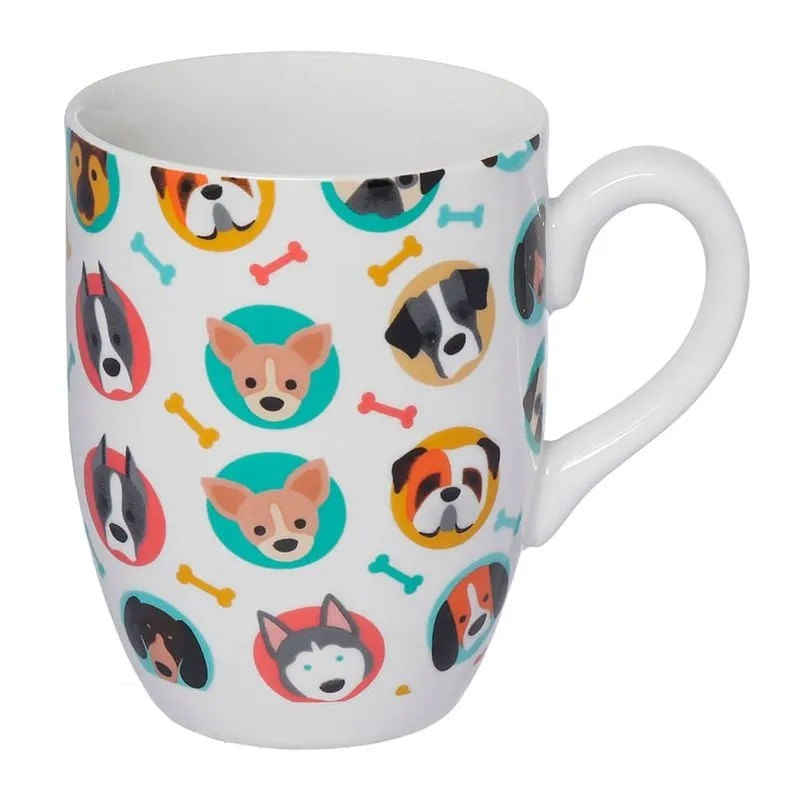 CanecadePorcelanaDogsHauskraft350ml-172215