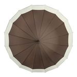 Guarda-ChuvaAutomaticoNewproMarromeBranco112cm-172594