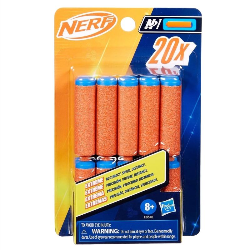 RefilDardosNerfN1Hasbro20Pecas-172674