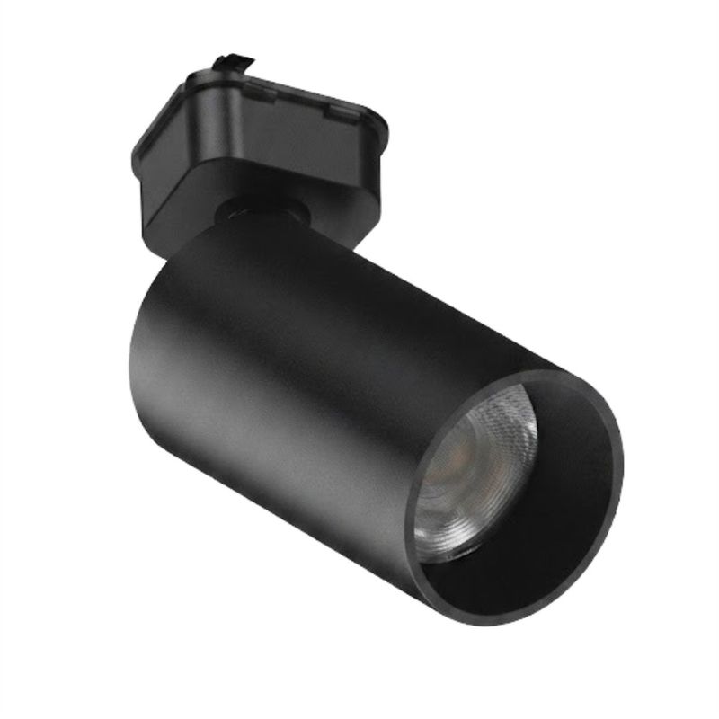 SpotdeLedparaTrilhoPretoTaschibraDirect6W3000K-172889