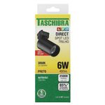 SpotdeLedparaTrilhoPretoTaschibraDirect6W3000K-172890