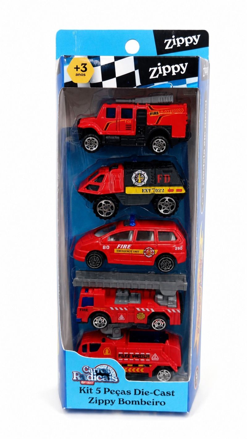 KitCarrodeBombeiroZippyToyscom5Pecas-173255