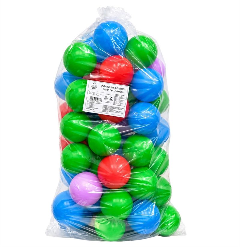 Kit50BolinhasColoridasSambatoys-173535