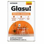 TintaAcrilicaFoscaPinturaEssencialBrancoNeveGlasu18L-173660