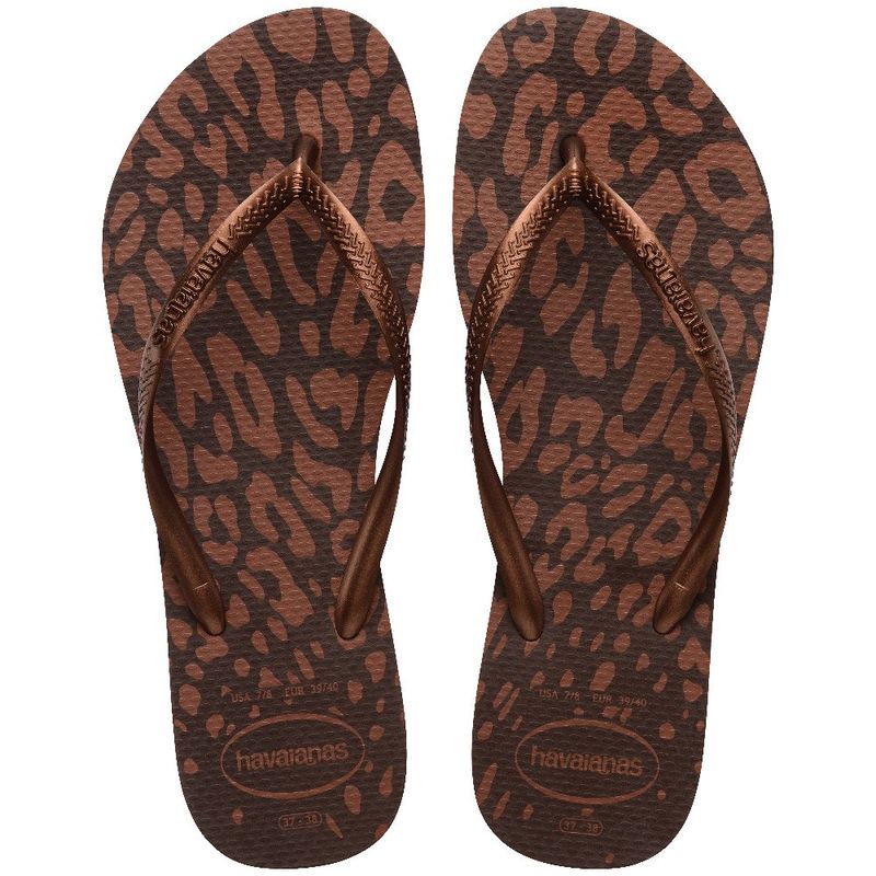 SandaliaSlimAnimalsOncaHavaianas35/36-173965